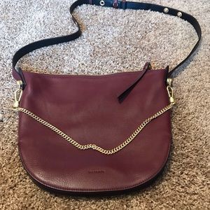 ALLSAINTS Josephine Leather Crossbody Bag